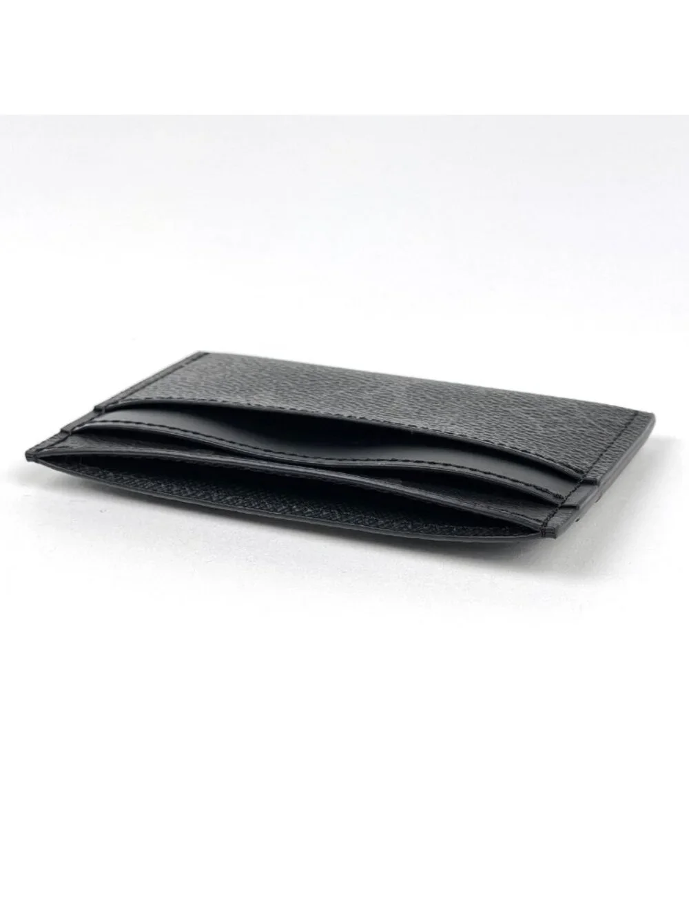 Louis Vuitton Card Case Double Monogram Eclipse Noir